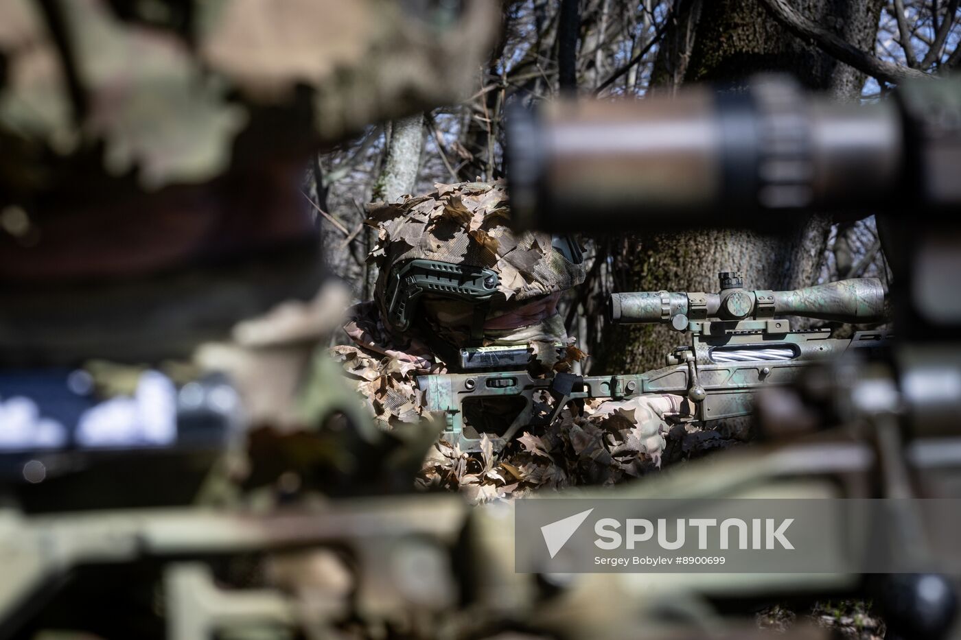 Russia Ukraine Kursk Attack Snipers