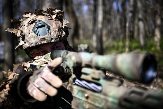 Russia Ukraine Kursk Attack Snipers
