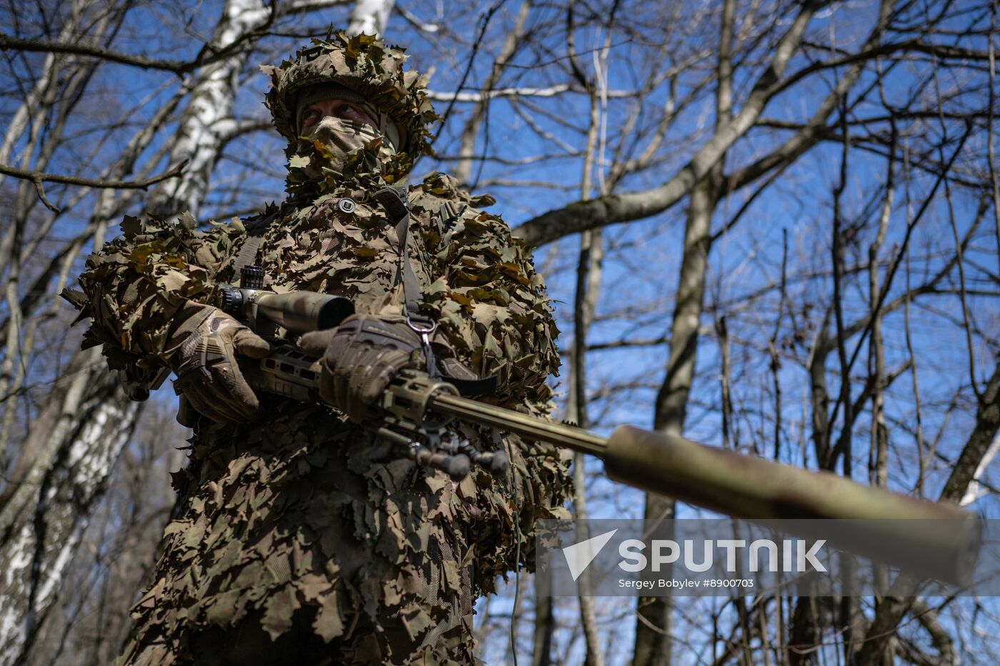 Russia Ukraine Kursk Attack Snipers