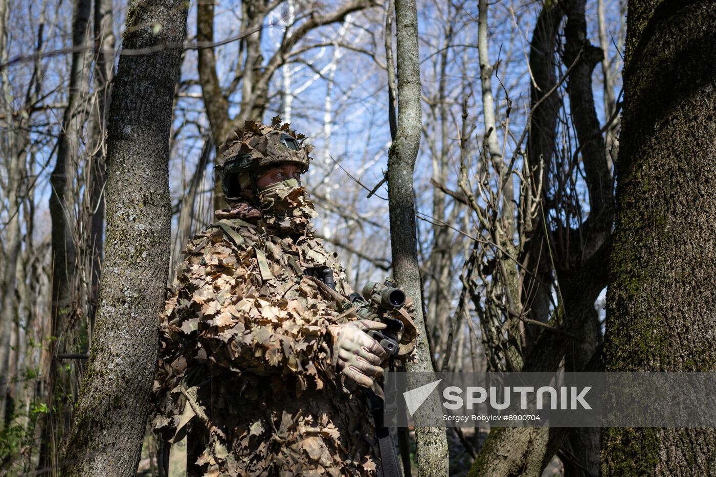 Russia Ukraine Kursk Attack Snipers