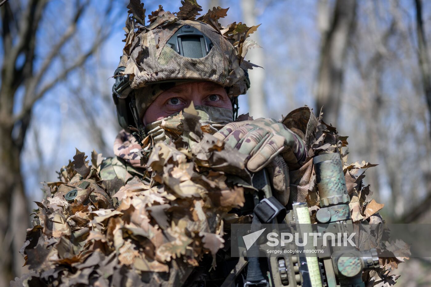Russia Ukraine Kursk Attack Snipers
