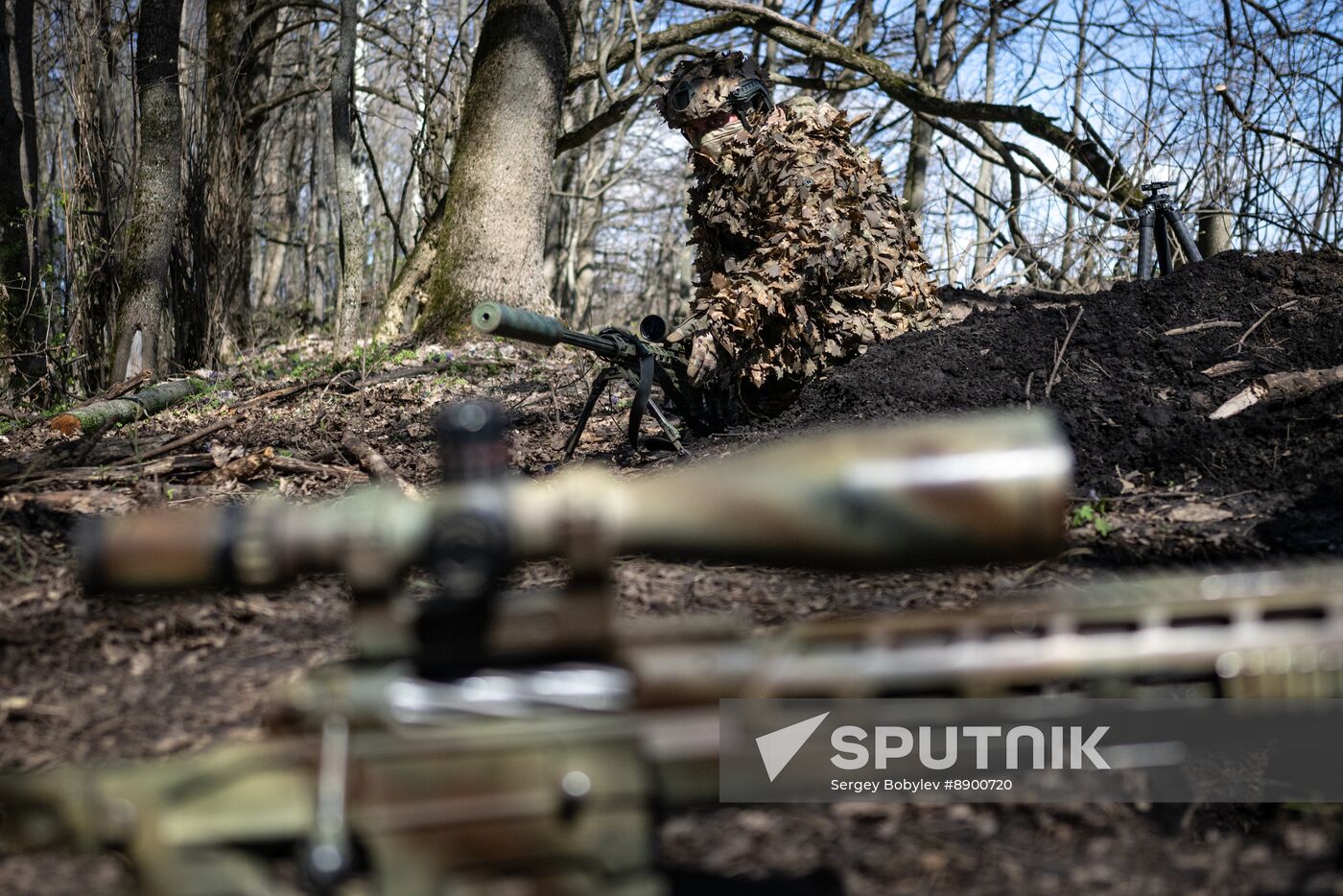 Russia Ukraine Kursk Attack Snipers
