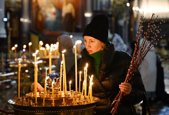 Russia Religion Palm Sunday