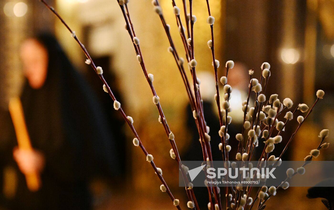 Russia Religion Palm Sunday