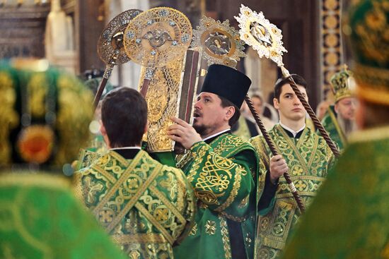 Russia Religion Palm Sunday