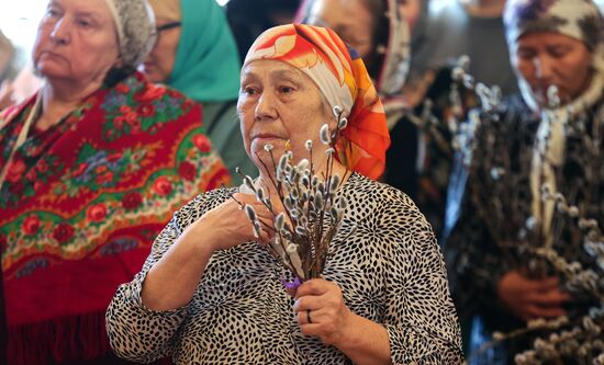 Russia Religion Palm Sunday