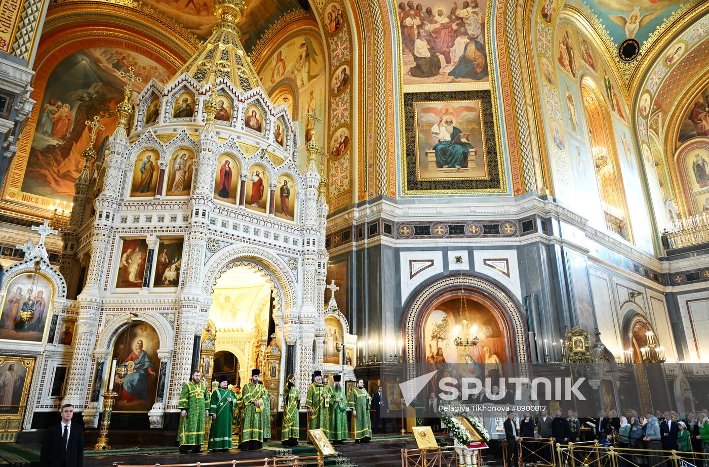 Russia Religion Palm Sunday