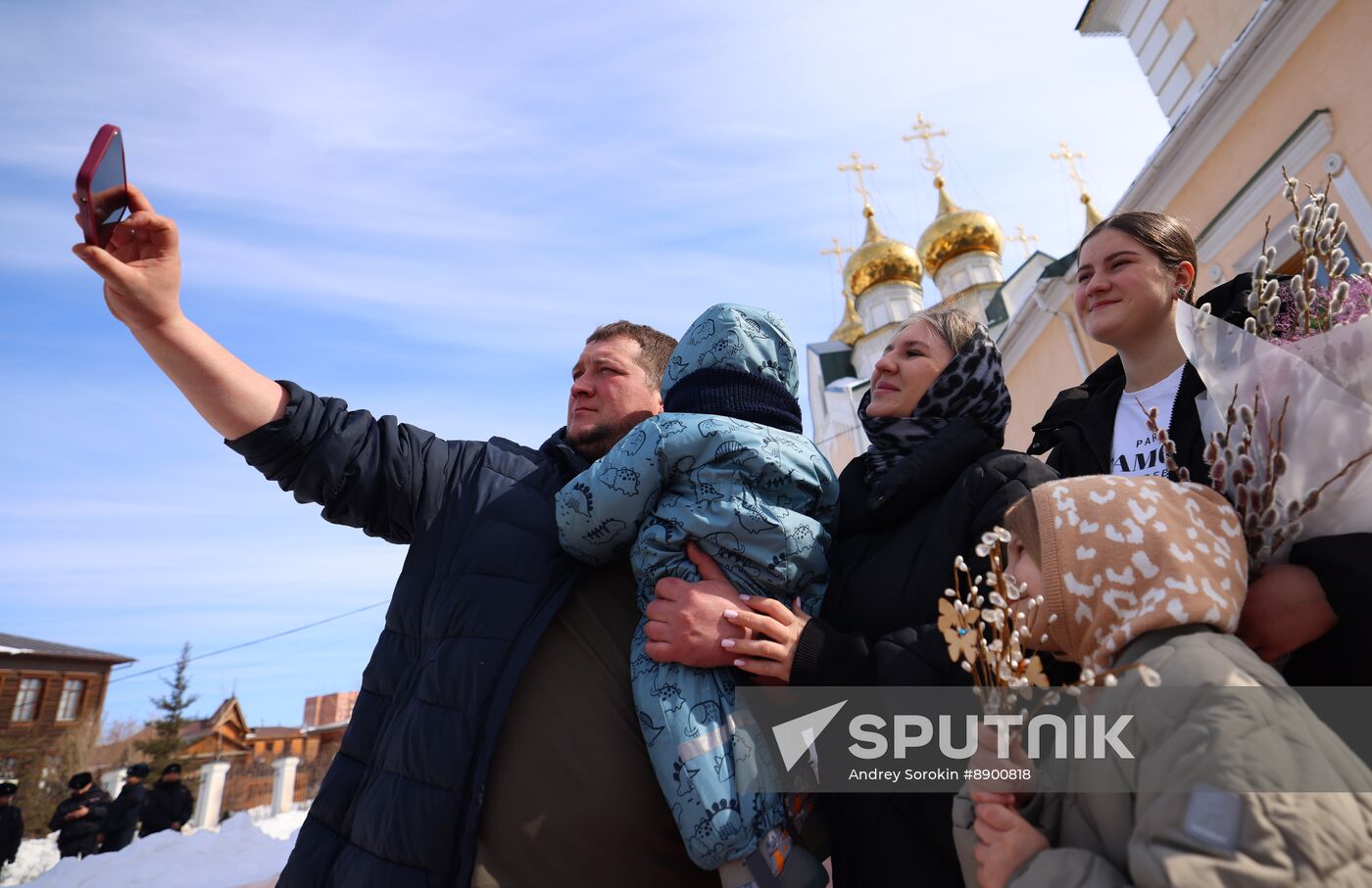 Russia Religion Palm Sunday