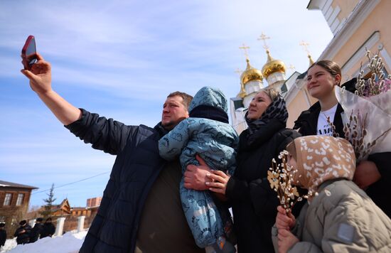 Russia Religion Palm Sunday