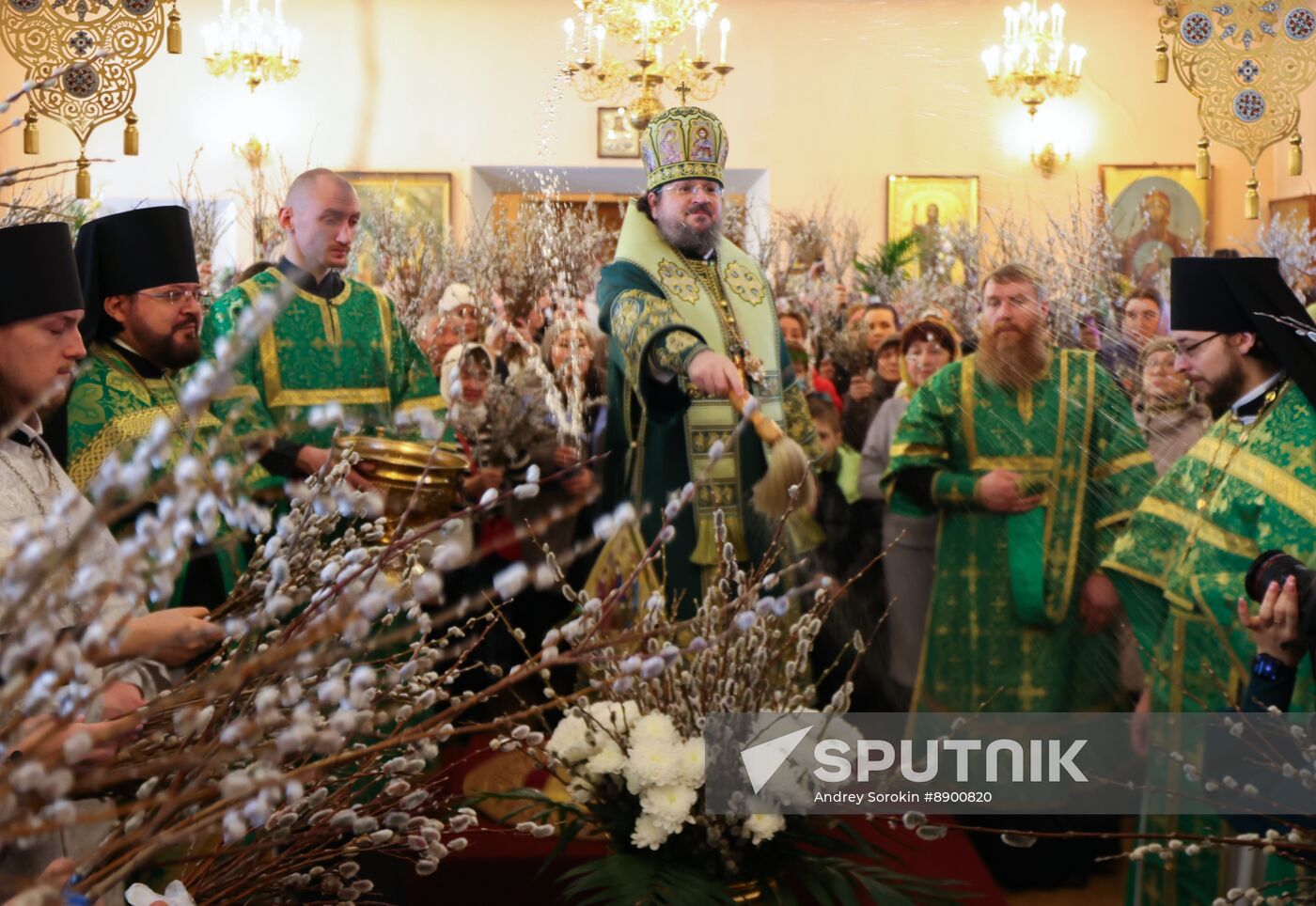 Russia Religion Palm Sunday