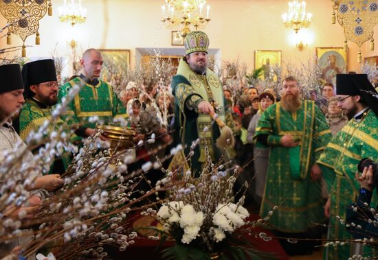 Russia Religion Palm Sunday