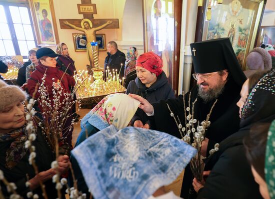 Russia Religion Palm Sunday