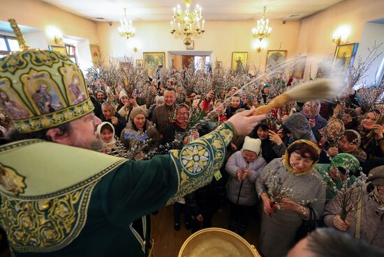 Russia Religion Palm Sunday