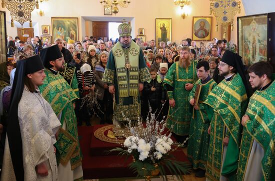 Russia Religion Palm Sunday