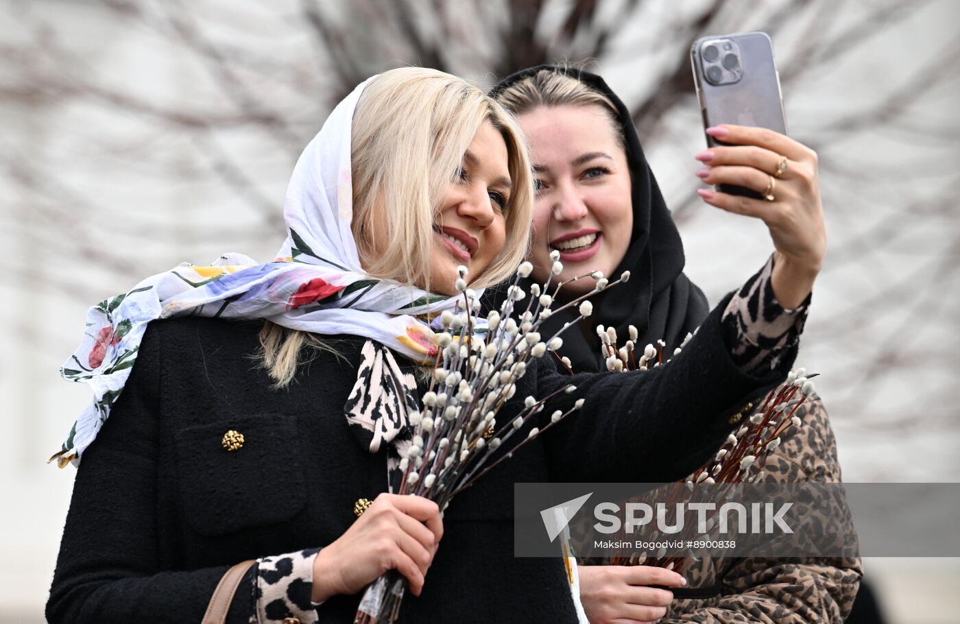 Russia Religion Palm Sunday
