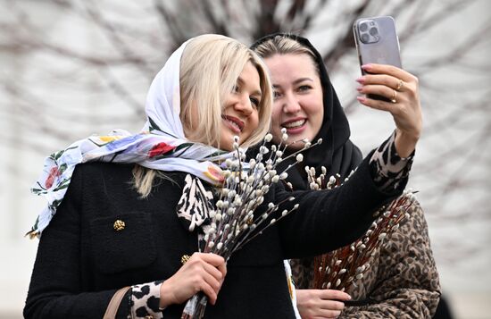 Russia Religion Palm Sunday