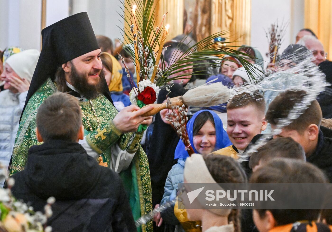 Russia Religion Palm Sunday