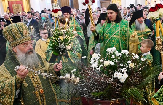 Russia Religion Palm Sunday