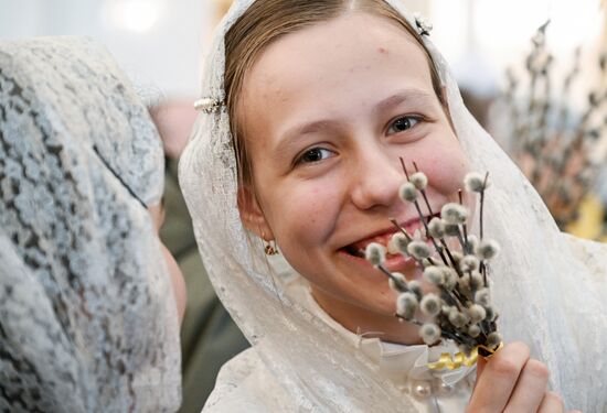 Russia Religion Palm Sunday