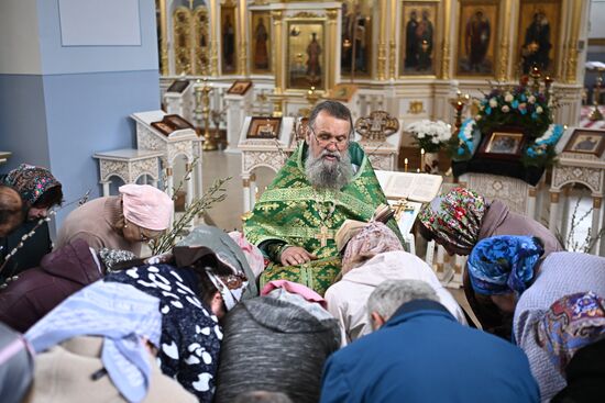 Russia Religion Palm Sunday