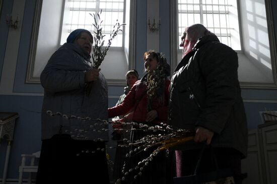 Russia Religion Palm Sunday
