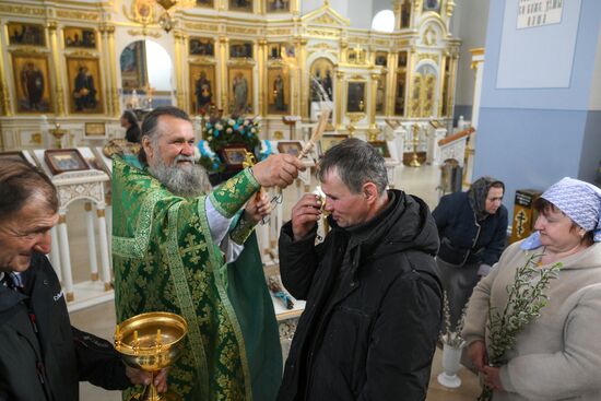 Russia Religion Palm Sunday