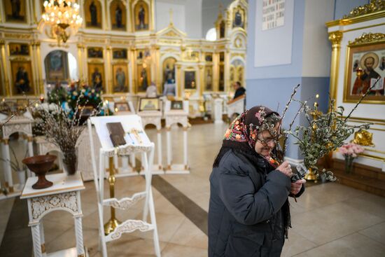 Russia Religion Palm Sunday