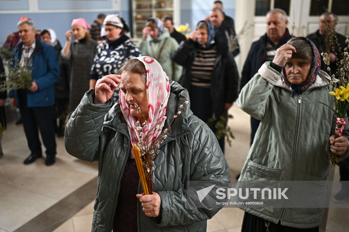 Russia Religion Palm Sunday