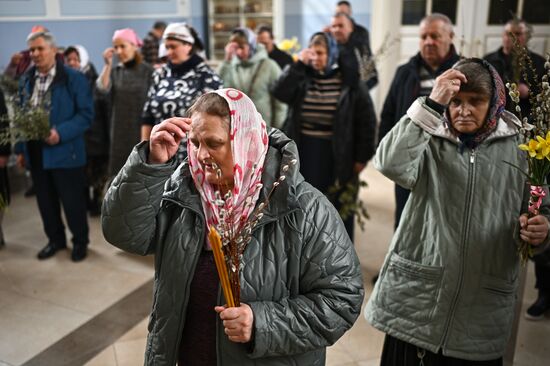 Russia Religion Palm Sunday