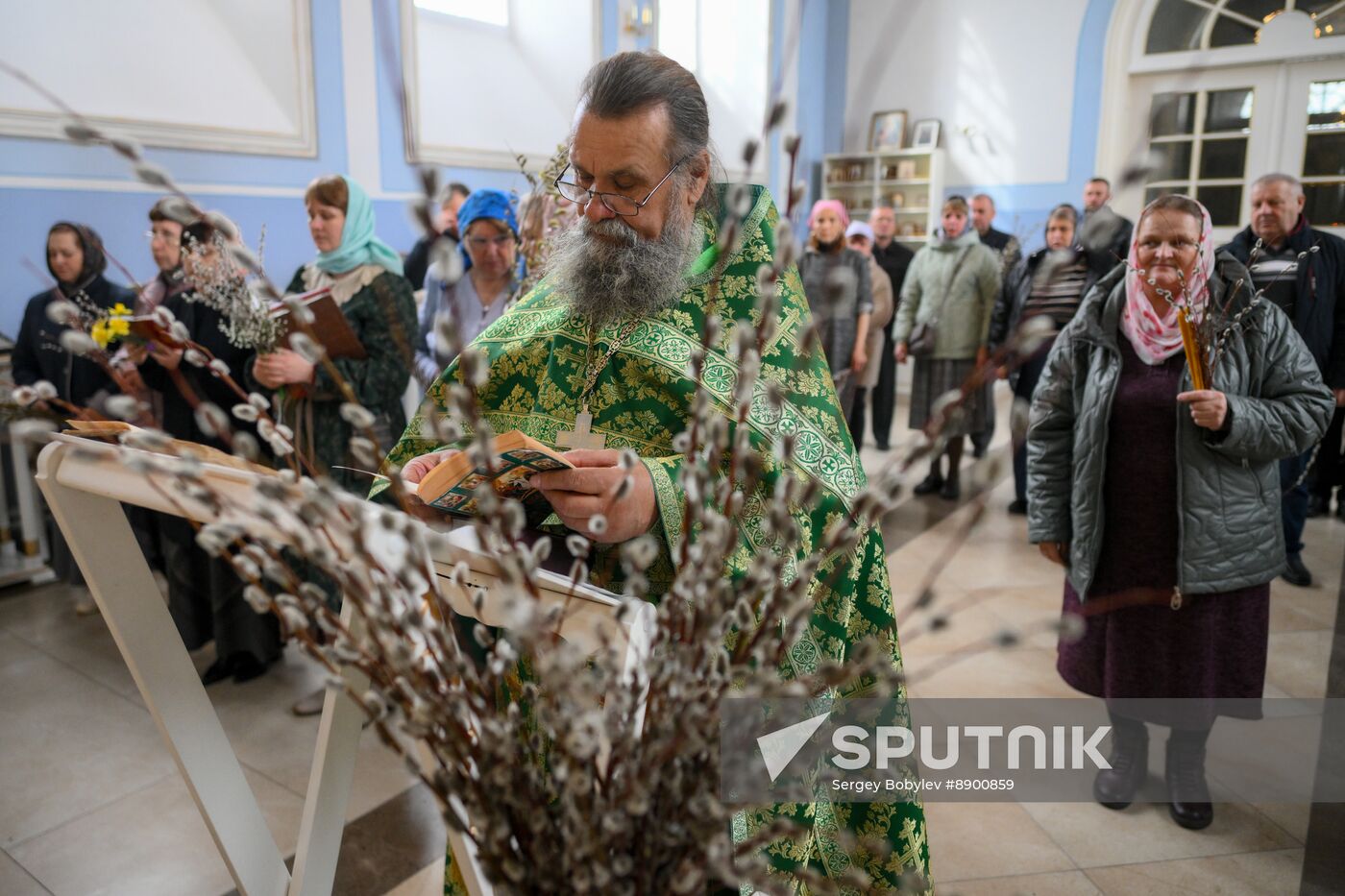 Russia Religion Palm Sunday