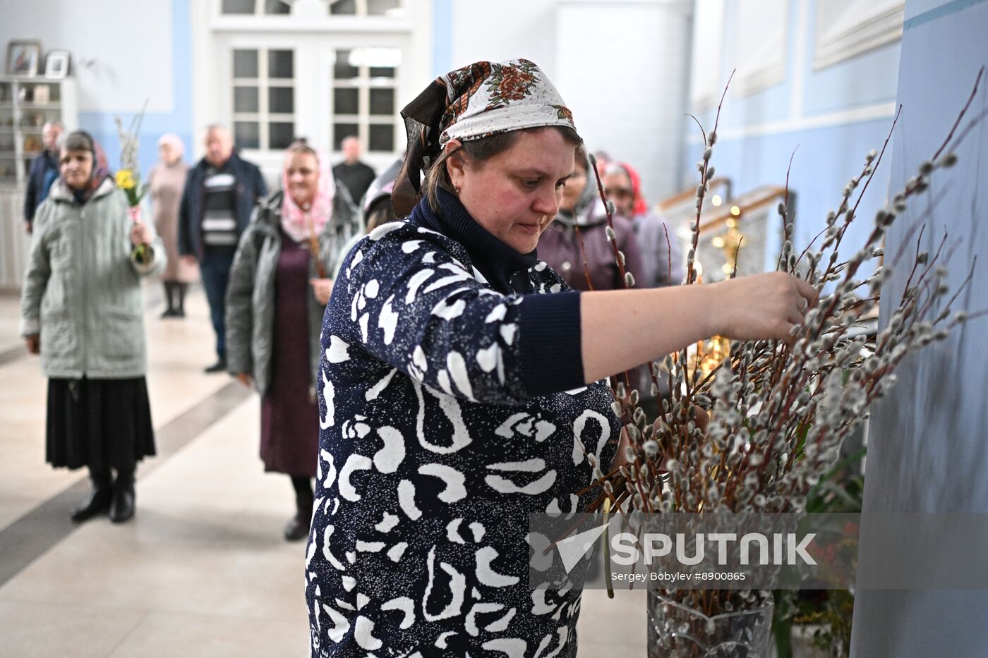 Russia Religion Palm Sunday