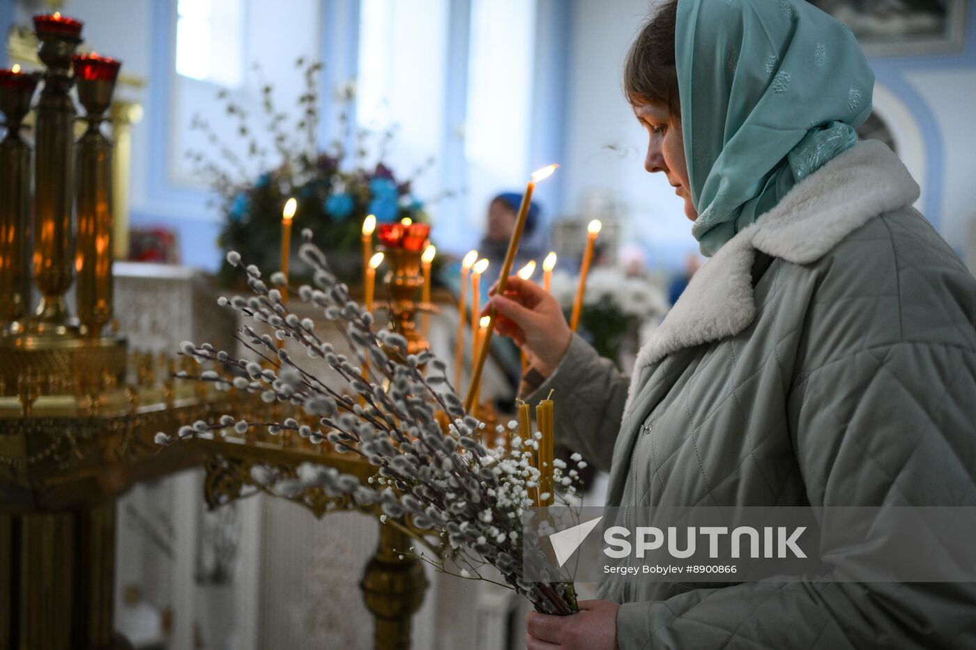 Russia Religion Palm Sunday
