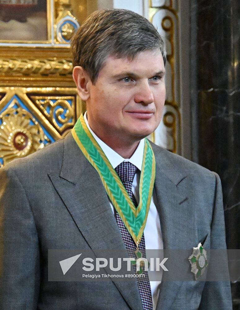 Russia Religion Orthodox Church Awards