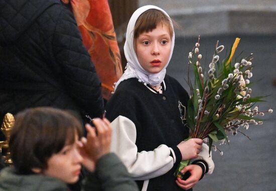 Russia Religion Palm Sunday