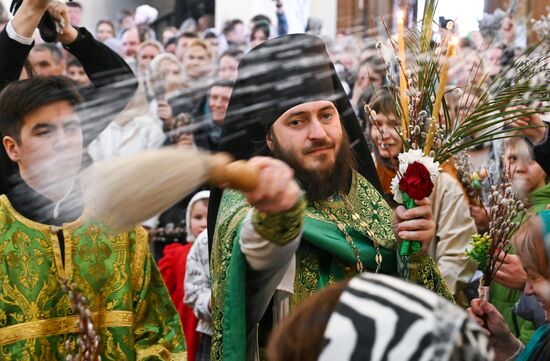 Russia Religion Palm Sunday