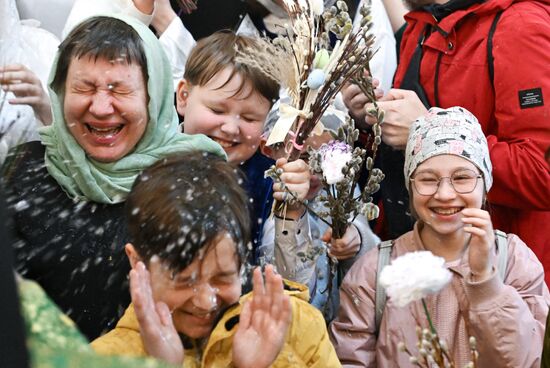Russia Religion Palm Sunday