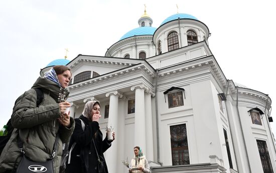 Russia Religion Palm Sunday