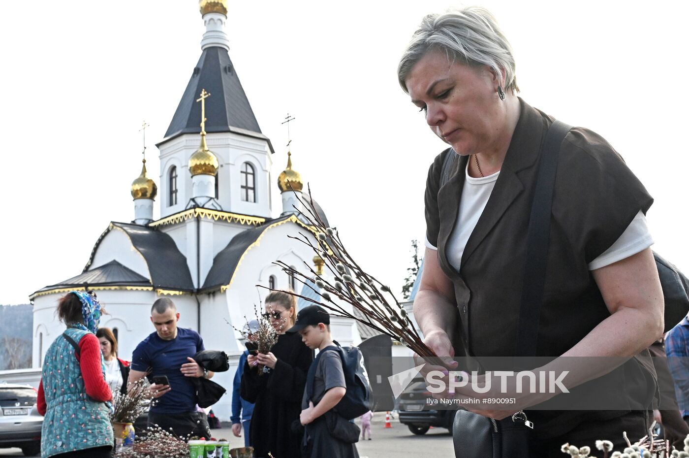 Russia Religion Palm Sunday