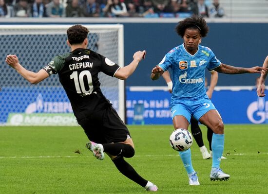 Russia Soccer Premier-League Zenit - Krasnodar