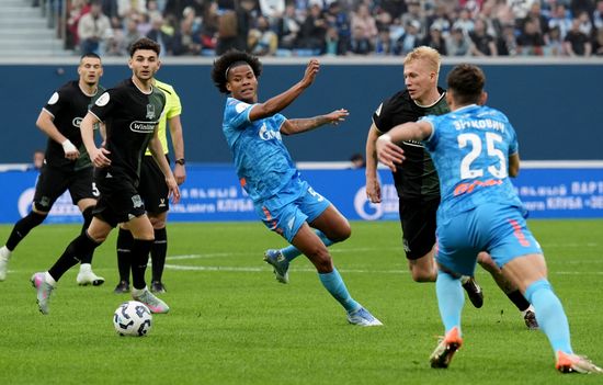Russia Soccer Premier-League Zenit - Krasnodar