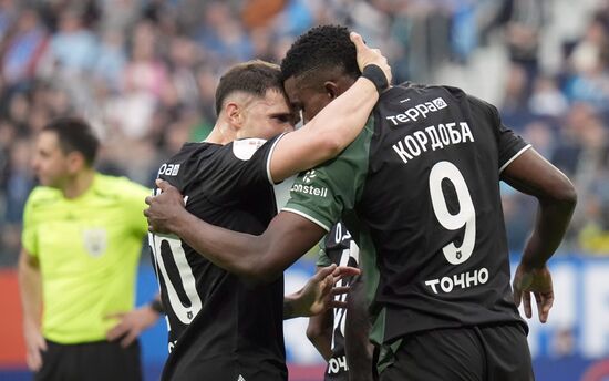 Russia Soccer Premier-League Zenit - Krasnodar