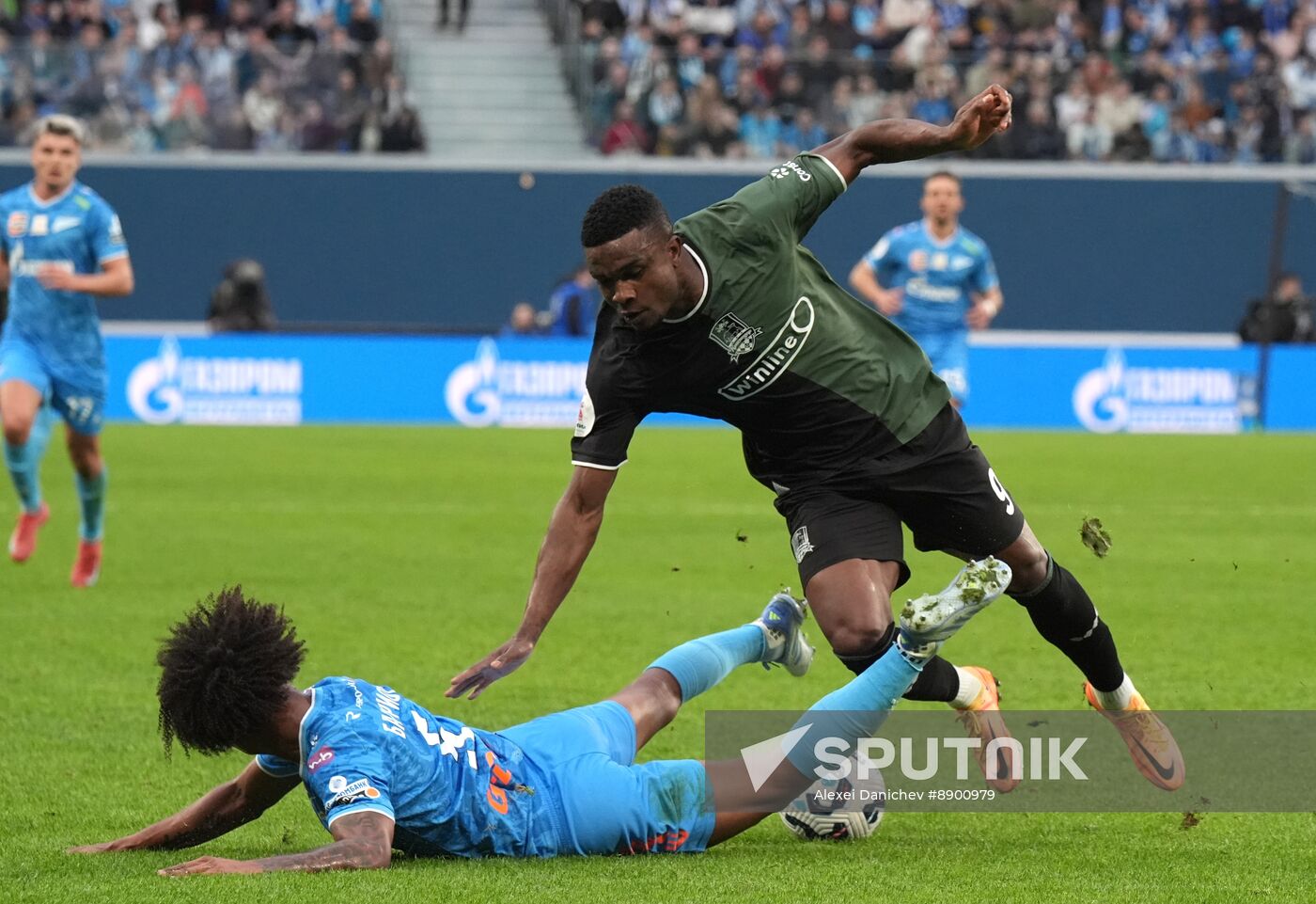 Russia Soccer Premier-League Zenit - Krasnodar