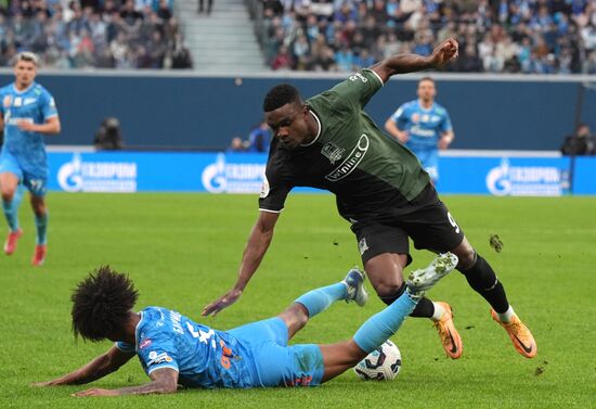Russia Soccer Premier-League Zenit - Krasnodar
