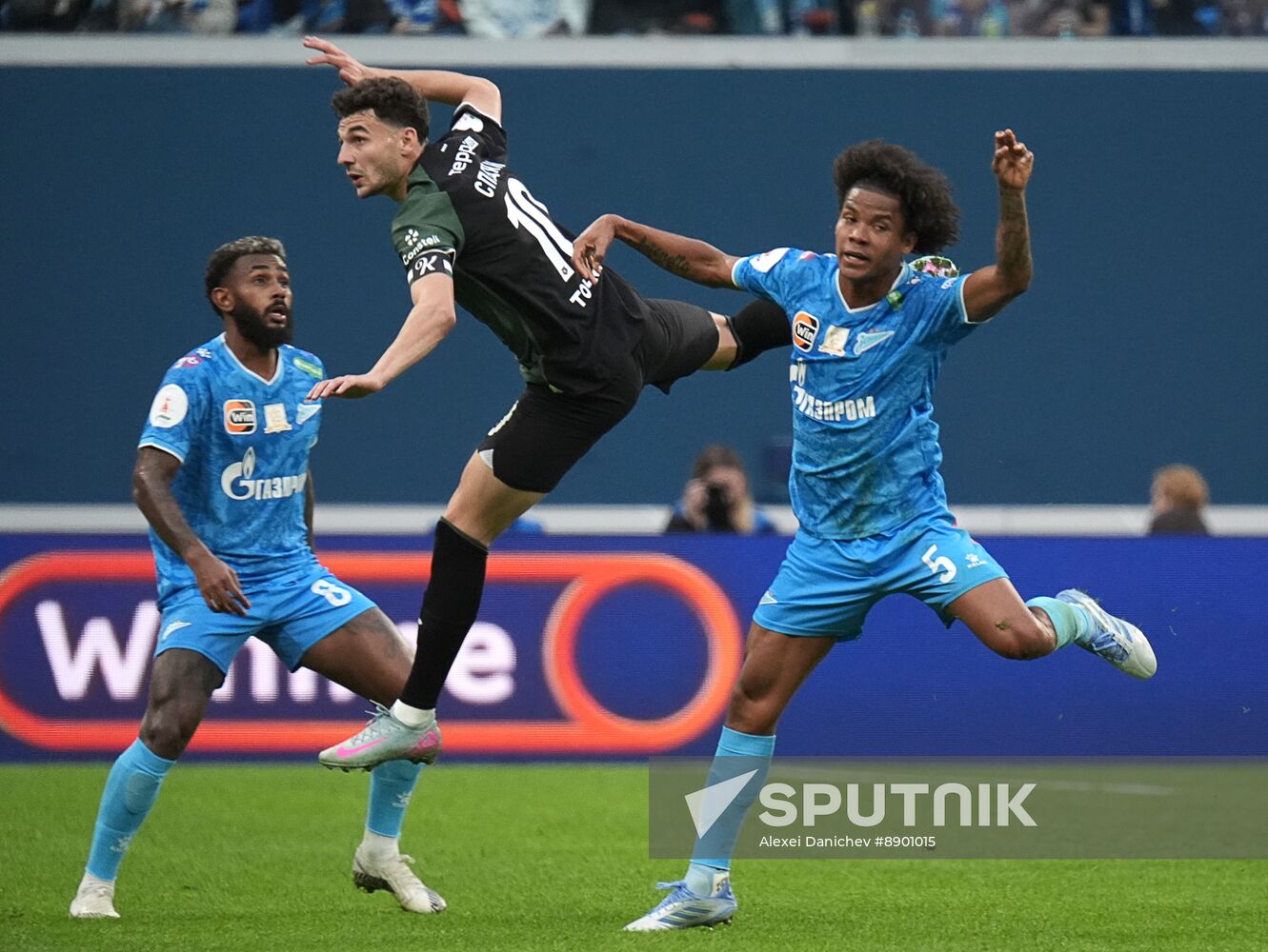 Russia Soccer Premier-League Zenit - Krasnodar