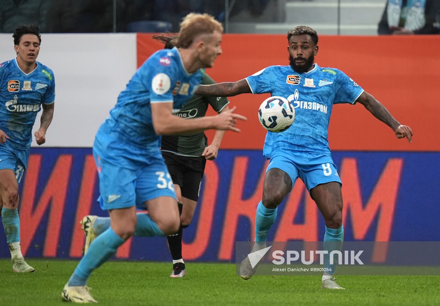 Russia Soccer Premier-League Zenit - Krasnodar