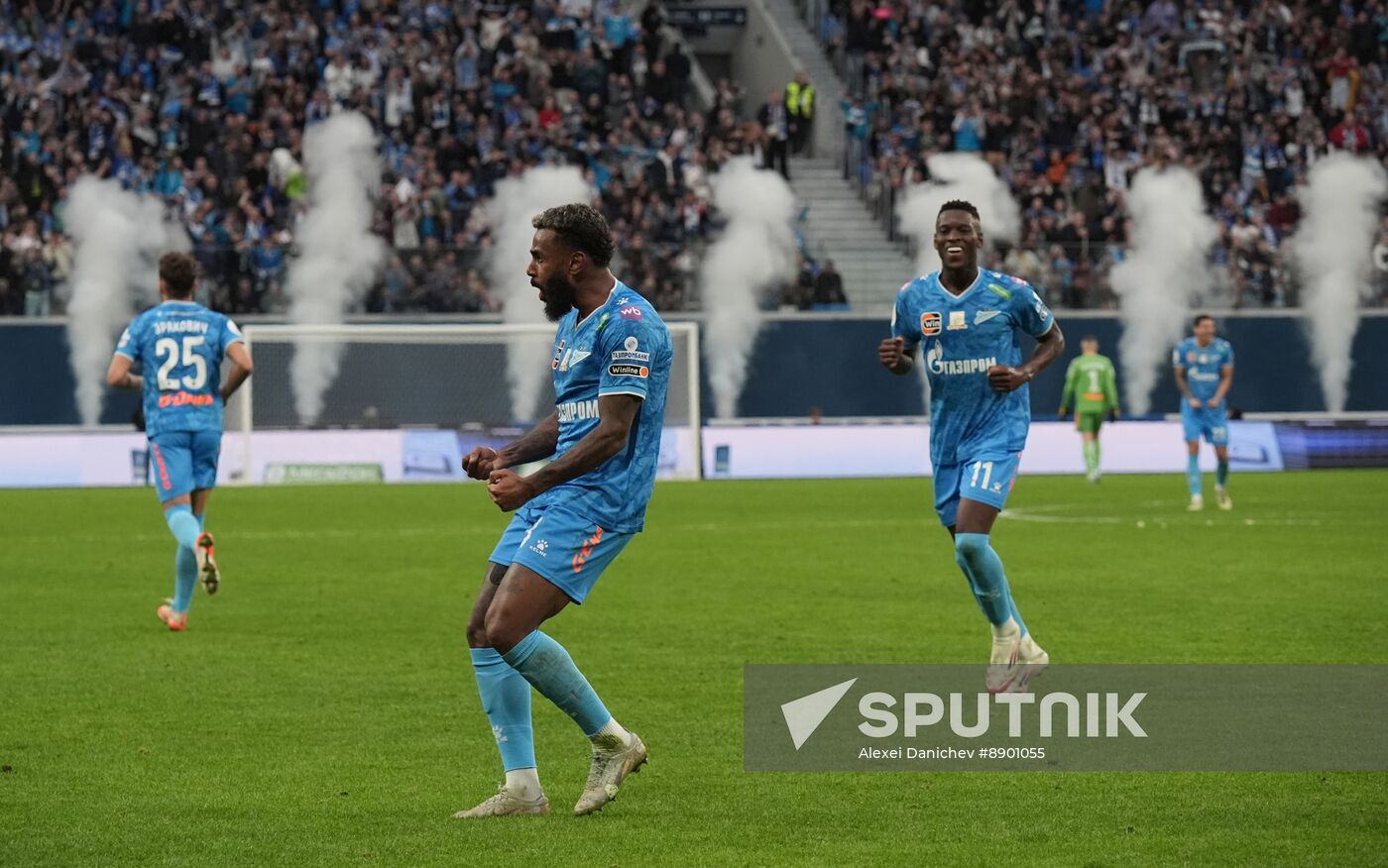 Russia Soccer Premier-League Zenit - Krasnodar