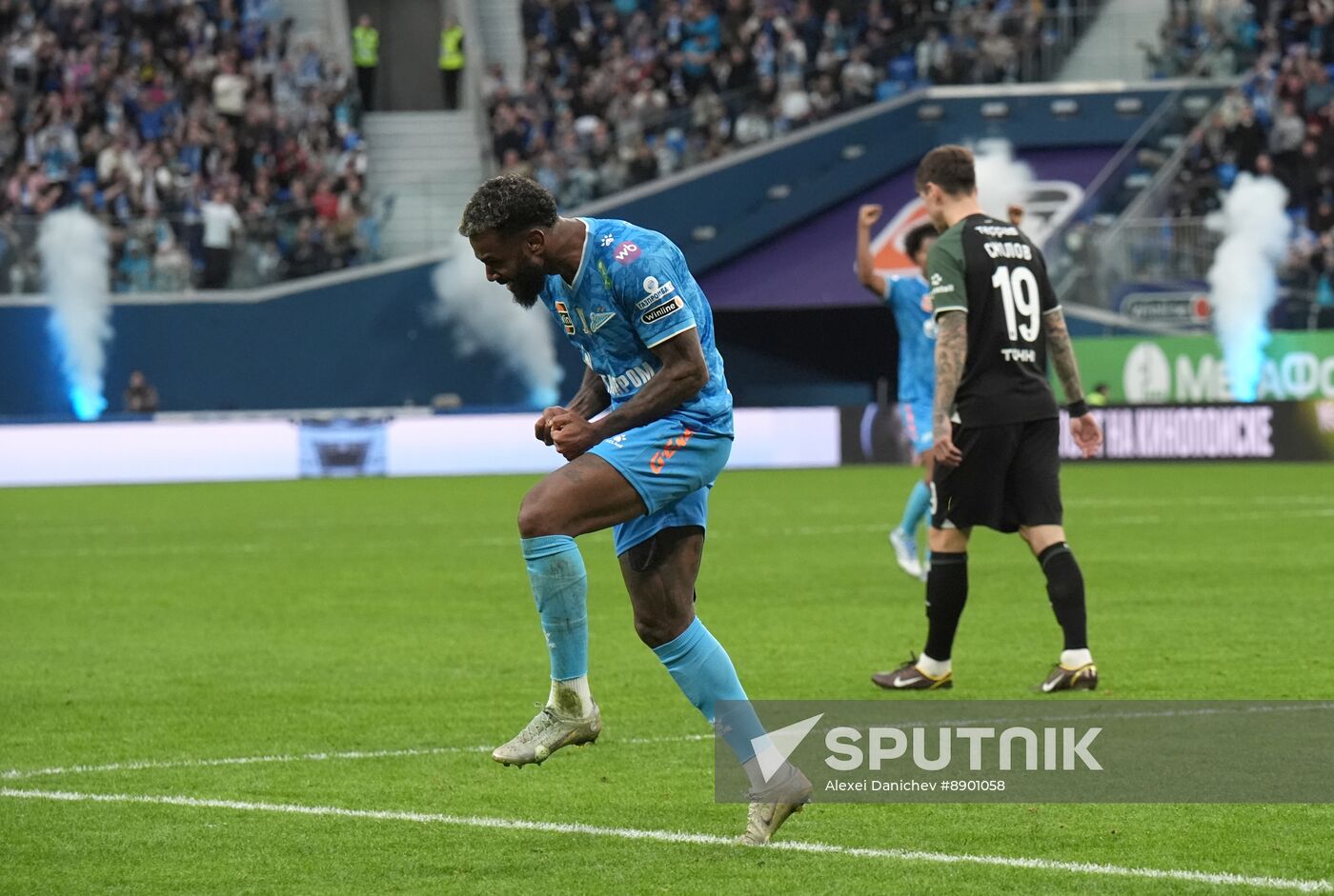 Russia Soccer Premier-League Zenit - Krasnodar