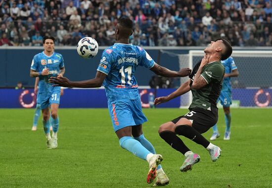 Russia Soccer Premier-League Zenit - Krasnodar