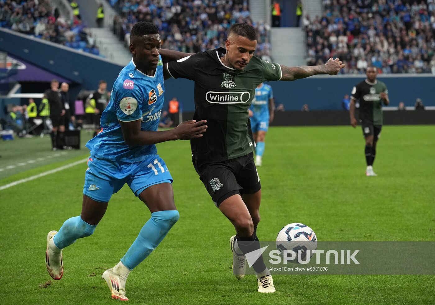 Russia Soccer Premier-League Zenit - Krasnodar