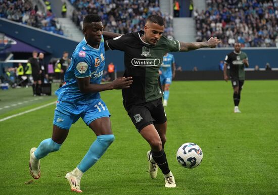 Russia Soccer Premier-League Zenit - Krasnodar